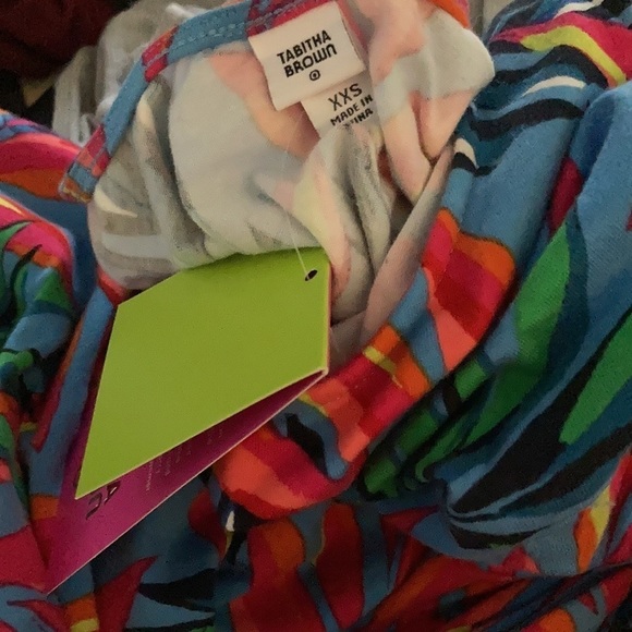 Tabitha Brown x Target Women’s Tropical Print Sleeveless Knot Midi Dress NWT - Picture 4 of 4